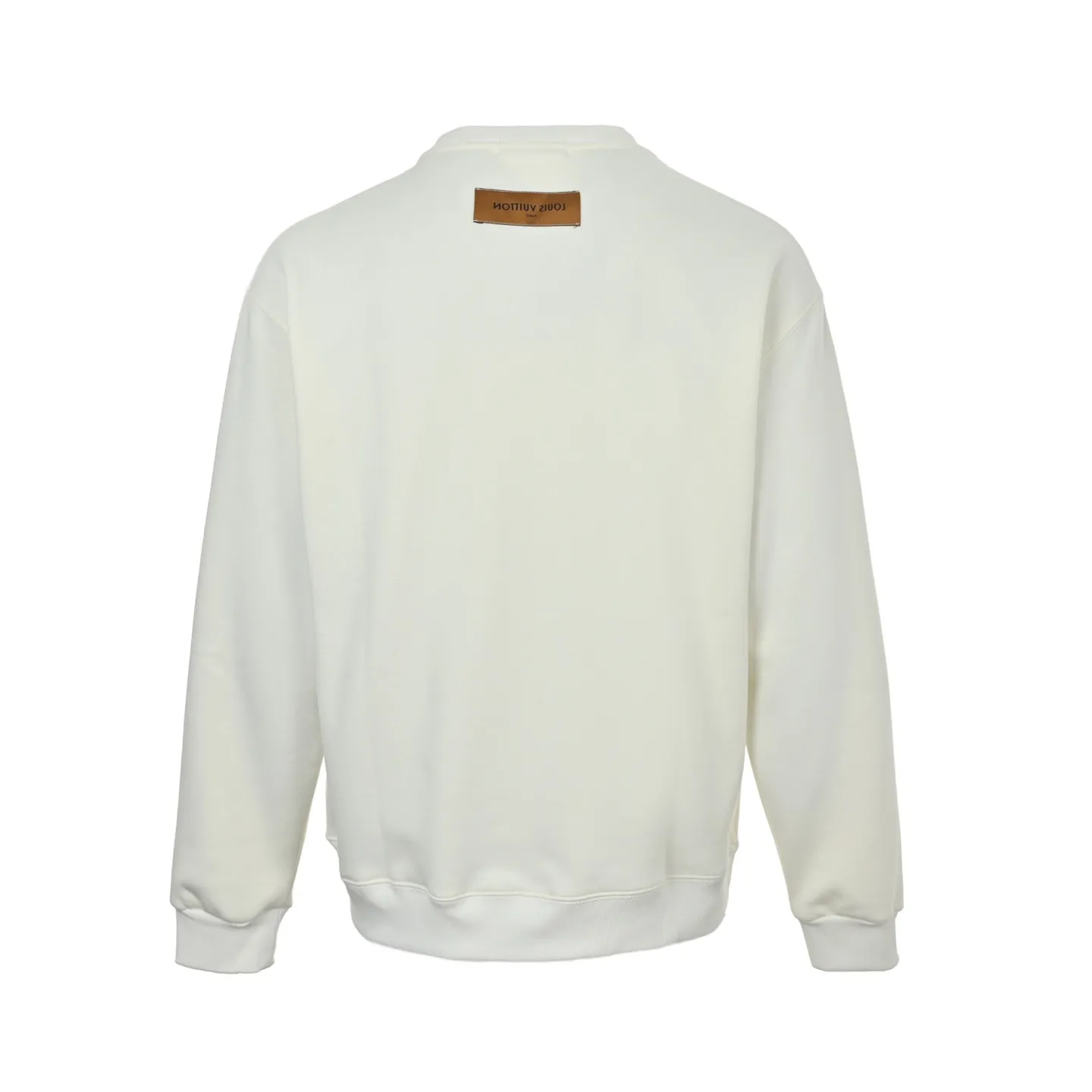 Louis Vuitton/Louis Vuitton 25Fw cuff 1878 round neck sweatshirt
